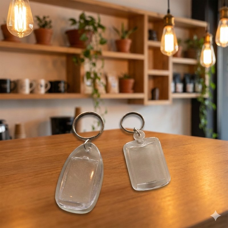 Llavero Transparente con Foto