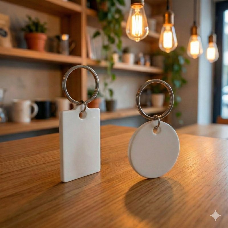 Llavero Plástico Sublimable